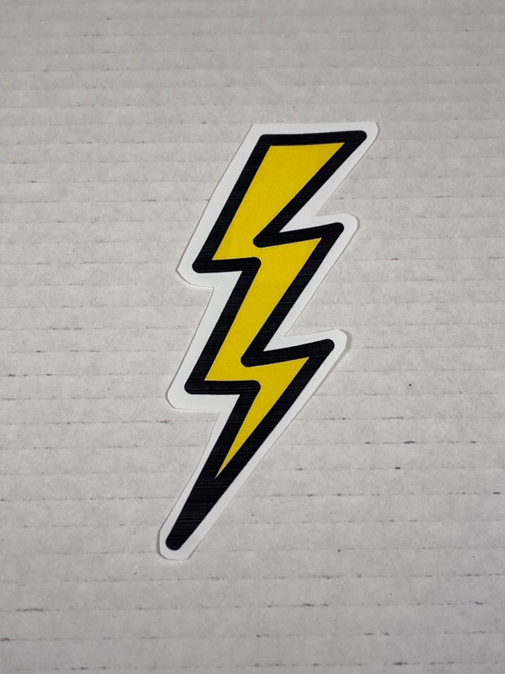 Lightning Bolt Vinyl Cut Sticker